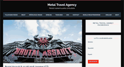 Desktop Screenshot of metaltravel.net